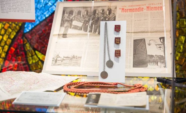 В Москве в Музее Победы состоялось торжественное открытие выставки «Нормандия — Неман» — 75»