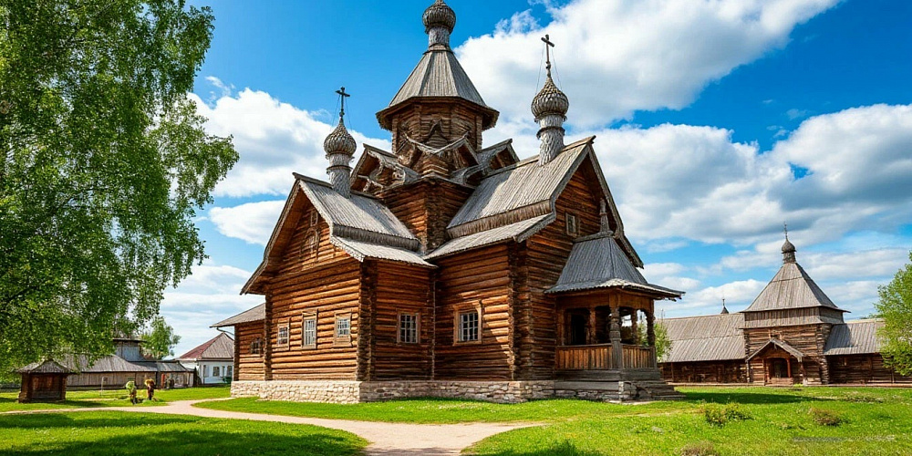 В гостях у деревень прошлого